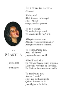 La Oración De Martha